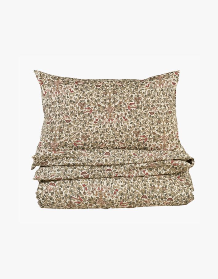 Pussilakanasetti puuvillaa moniväri/roosa - 230x220 cm moniväri/roosa - 1