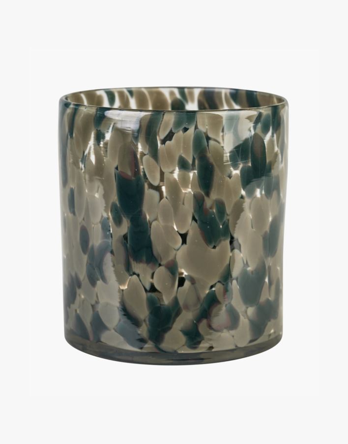 Kynttilälyhty moniväri/sininen - 12x12x13,5 cm moniväri/sininen - 1