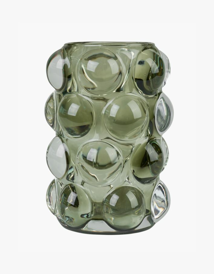 Kynttilälyhty harmaanvihreä - 8,5x8,5x12,5 cm harmaanvihreä - 1