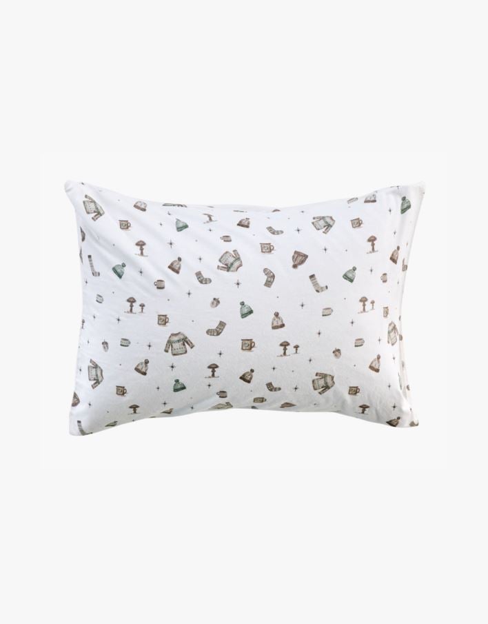 Tyynyliina flanellia moniväri/vihreä - 50x60 cm moniväri/vihreä - 1