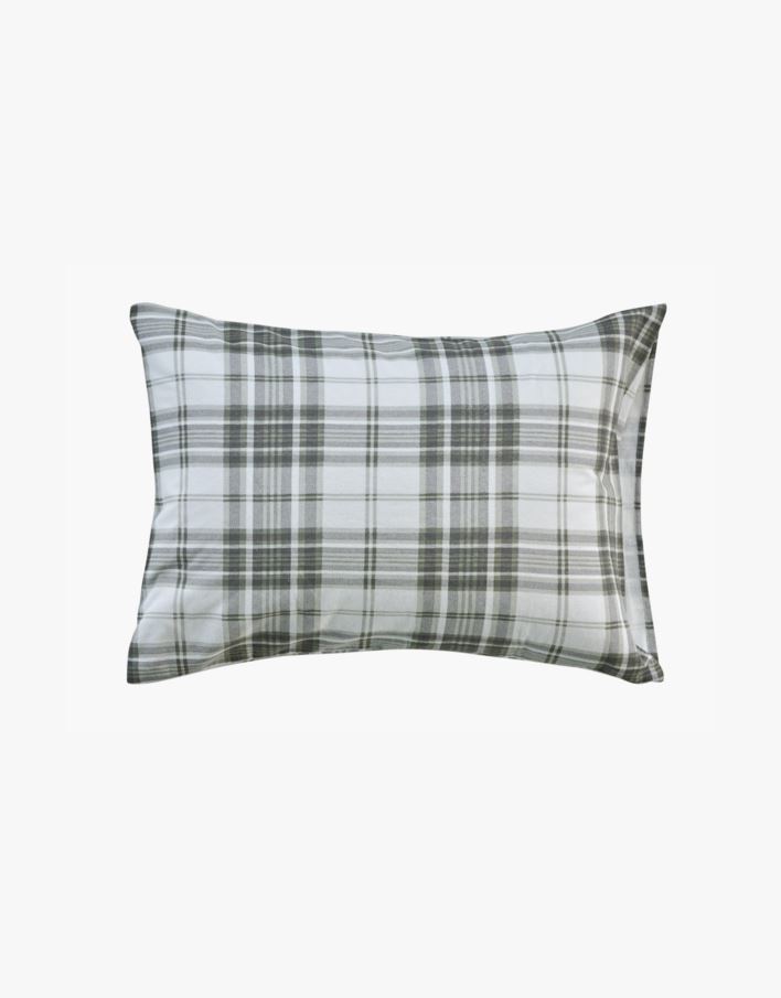 Tyynyliina flanellia oliivinvihreä - 50x60 cm oliivinvihreä - 1