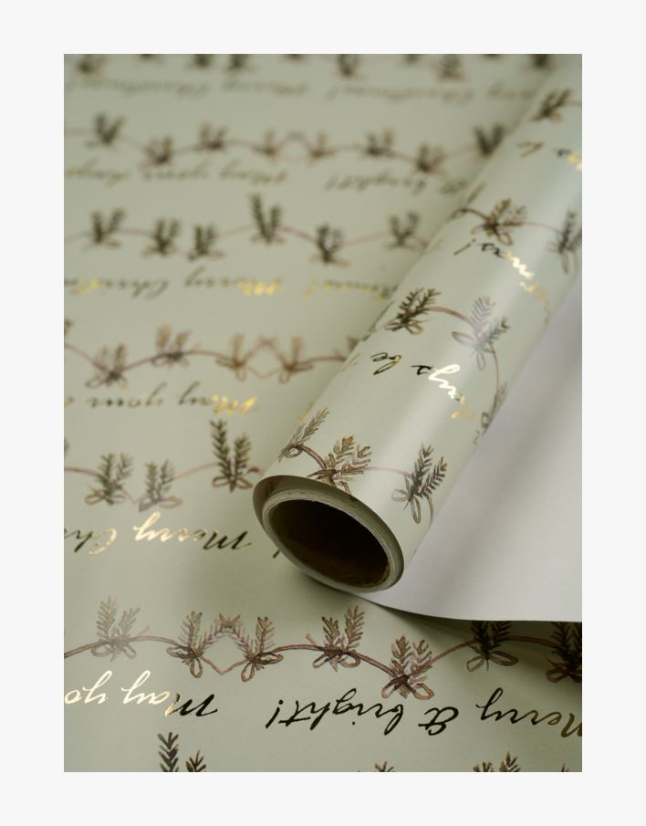 Lahjapaperi vaaleanvihreä - 70x300 cm vaaleanvihreä - 1