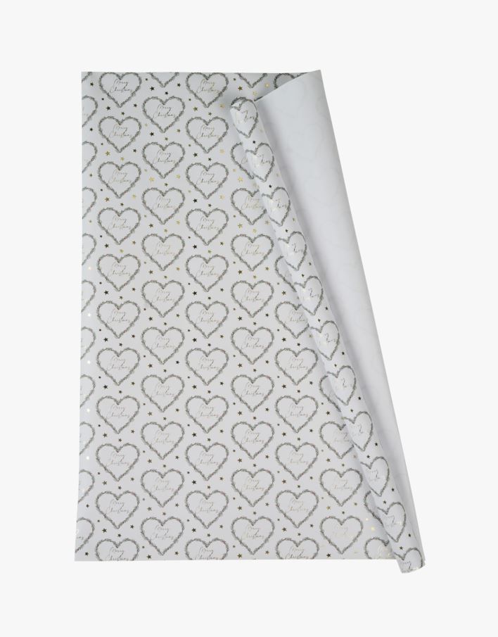 Lahjapaperi luonnonvalkoinen - 70x300 cm luonnonvalkoinen - 1