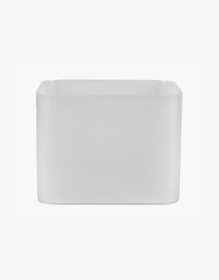 Säilytyslaatikko huurrettu - 15x22x17 cm huurrettu - 1