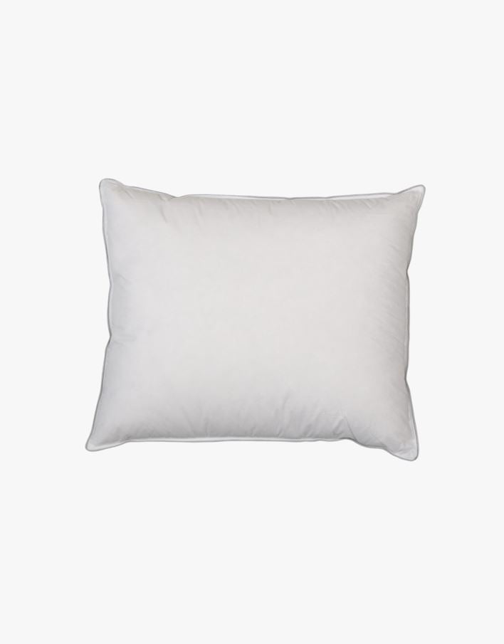 Keskikorkea untuvatyyny valkoinen - 50x60 cm valkoinen - 1