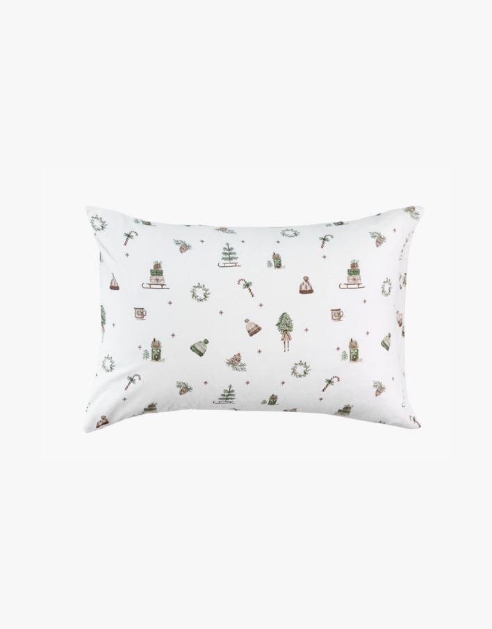 Tyynyliina flanellia moniväri/vihreä - 50x60 cm moniväri/vihreä - 1