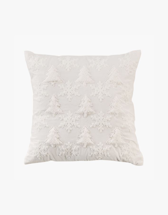 Koristetyyny valkoinen - 50x50 cm valkoinen - 1