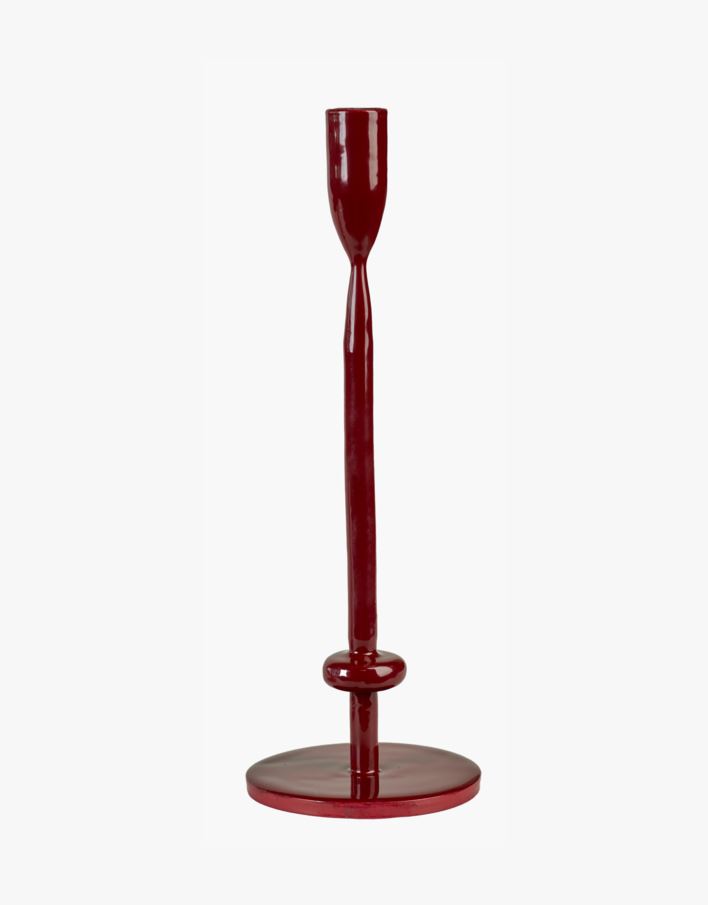 Kynttilänjalka punainen - 9x9x20 cm punainen - 1