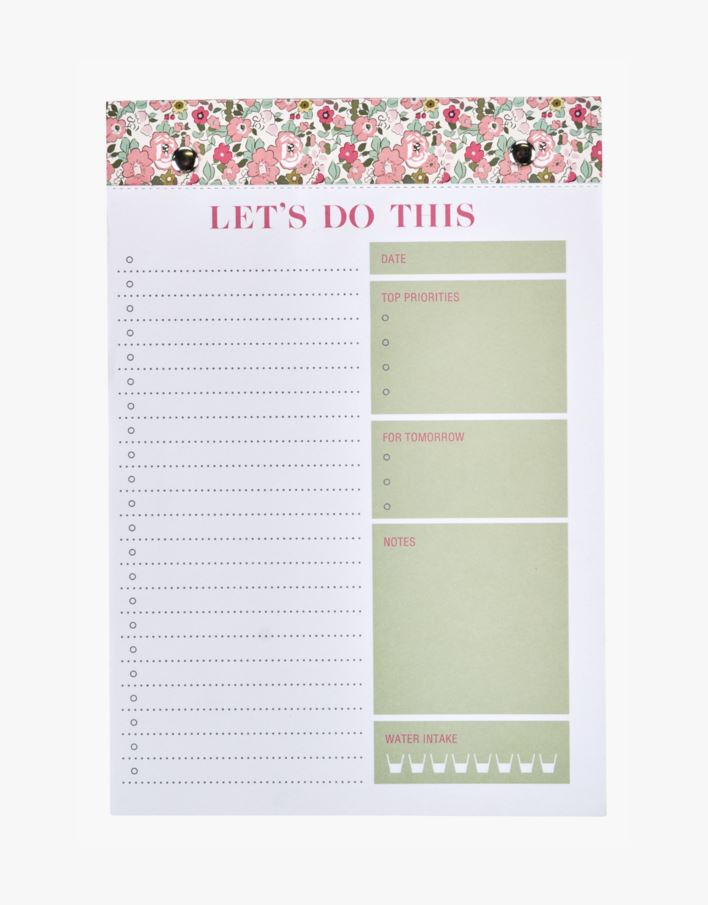 Viikkomuistio roosa - 14,5x21 cm roosa - 1