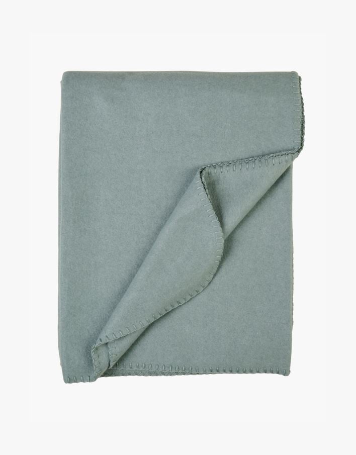 Fleecehuopa tumma sinivihreä - 130x170 cm tumma sinivihreä - 1