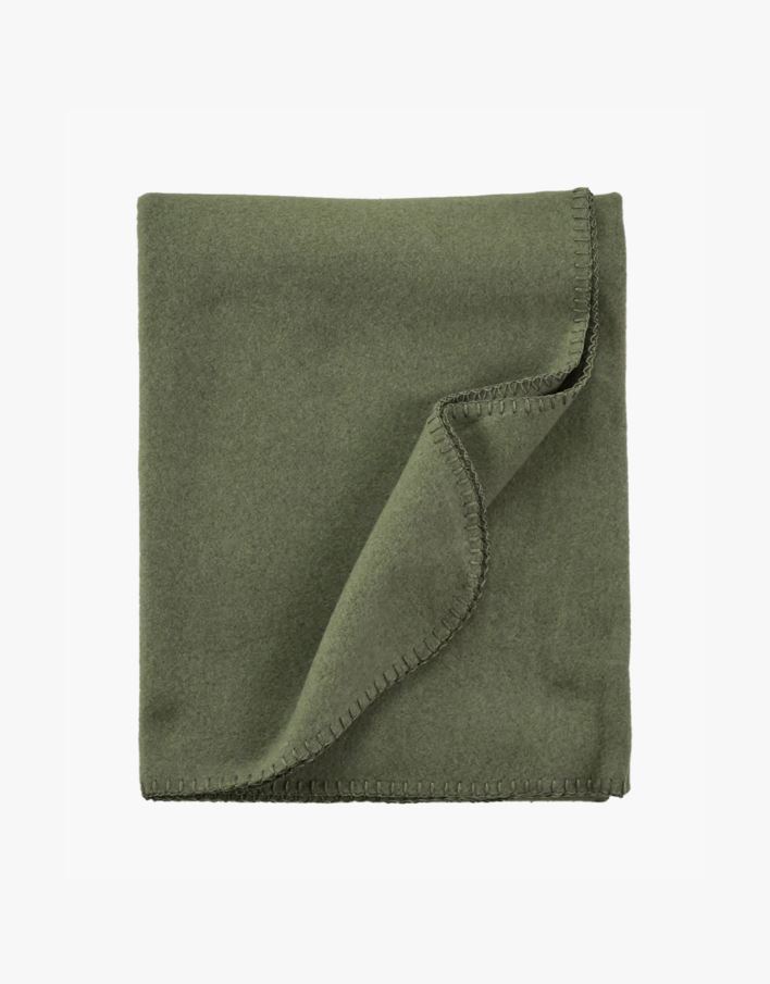 Fleecehuopa oliivinvihreä - 130x170 cm oliivinvihreä - 1