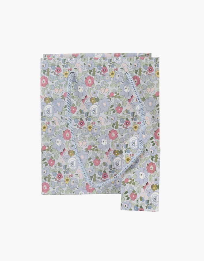 Lahjapussi moniväri/sininen - 13x15x9 cm moniväri/sininen - 1