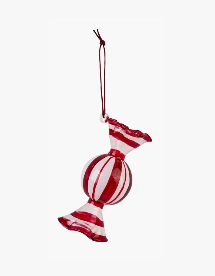 Joulukuusenkoriste moniväri/punainen - 8x4,1x4,1 cm moniväri/punainen - 1