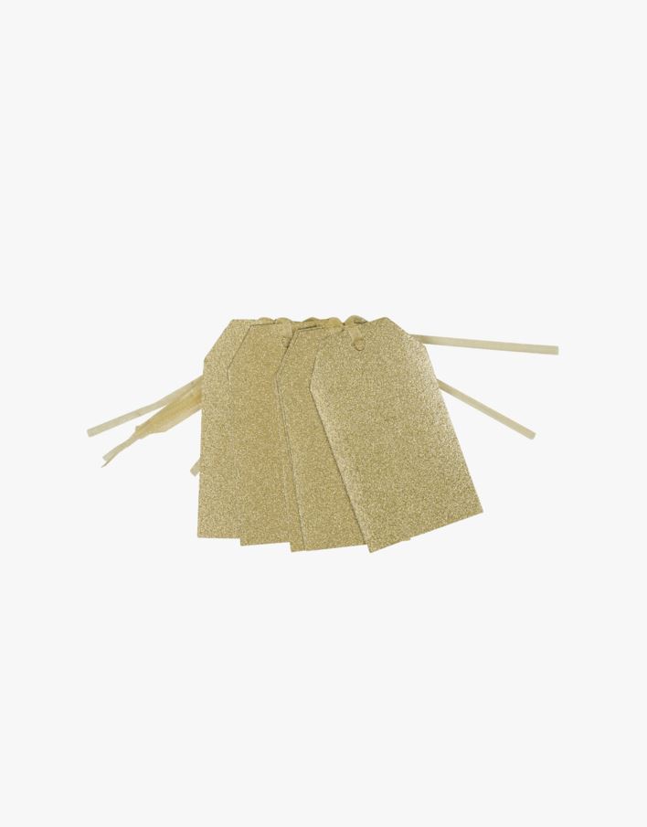 Pakettikortti 6kpl kulta - 5x9 cm kulta - 1