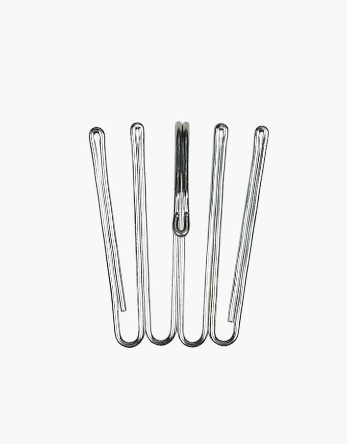 Verhokoukku korkea teräs - 4,5x3cm teräs - 1