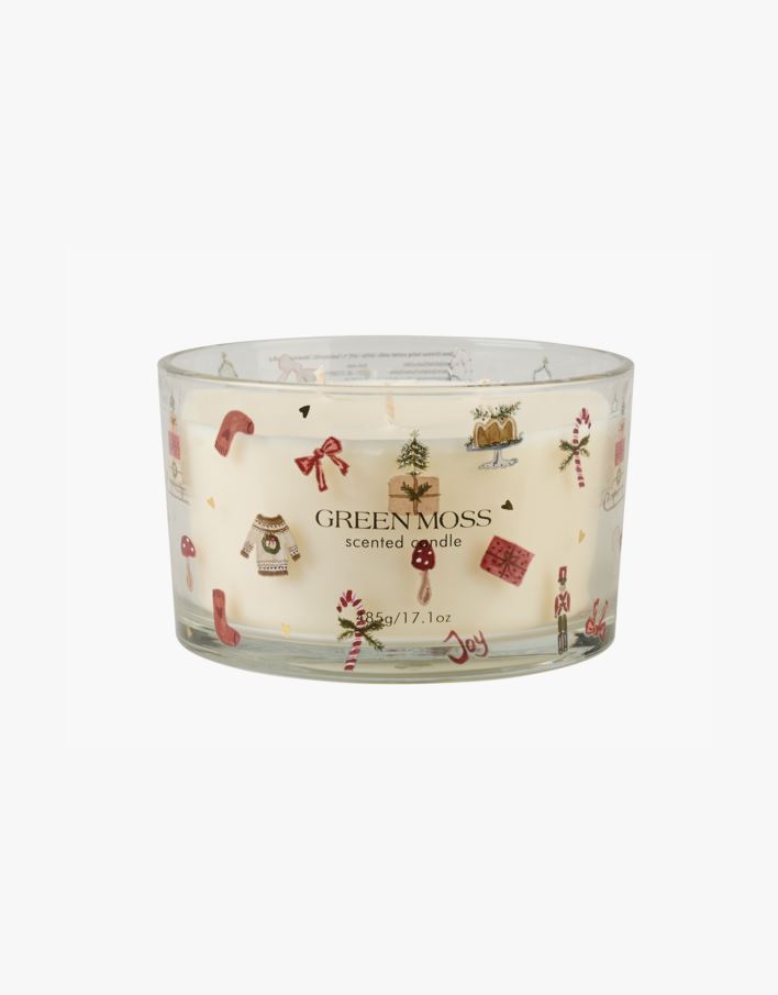 Tuoksukynttilä moniväri/punainen - 485 g moniväri/punainen - 1