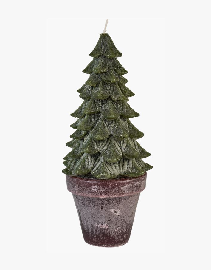 Koristekynttilä vihreä - 24 cm ø11 vihreä - 1