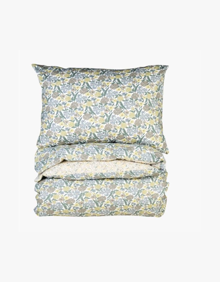 Flanellipussilakanasetti moniväri/vihreä - 150x210 cm moniväri/vihreä - 1