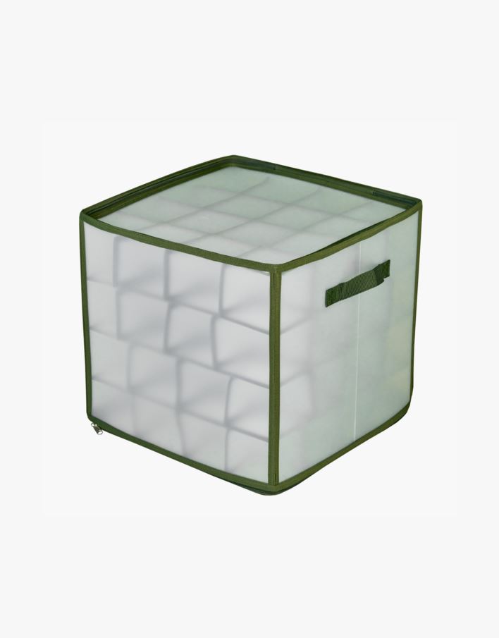 Säilytyslaatikko moniväri/vihreä - 36x36 cm moniväri/vihreä - 1