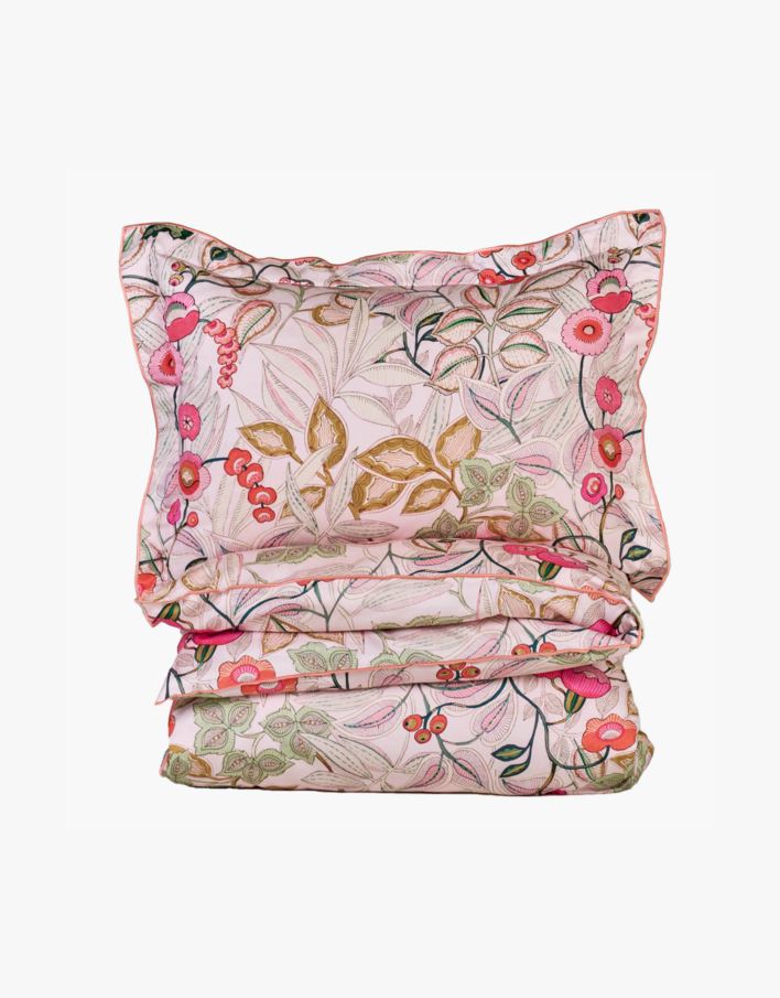 Pussilakanasetti satiinipuuvillaa moniväri - 150x210+50x60 cm moniväri - 1