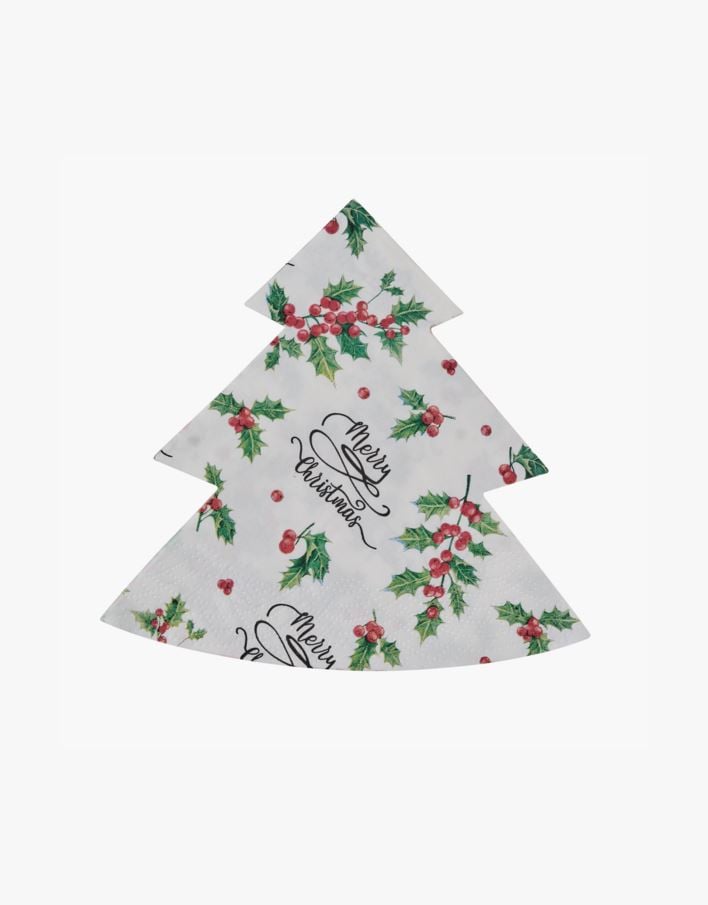 Paperiservetit moniväri - ø32 cm moniväri - 1