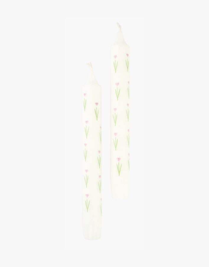 Kruunukynttilä moniväri/violetti - 2,2x19 cm moniväri/violetti - 1