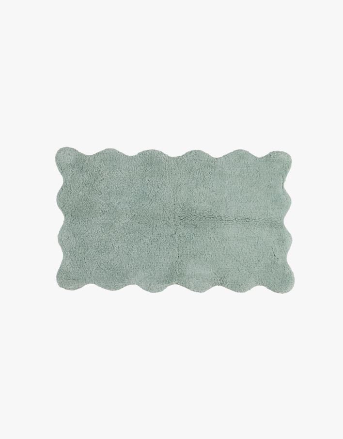 Kylpyhuoneenmatto vaaleanvihreä - 50x80 cm vaaleanvihreä - 1
