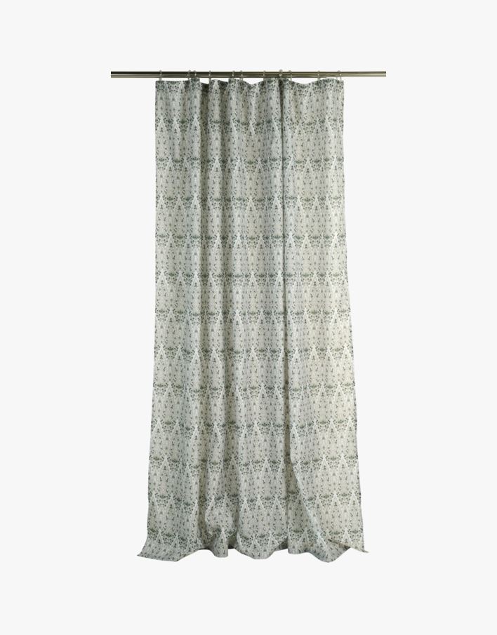 Suihkuverho moniväri/vihreä - 180x200 cm moniväri/vihreä - 1