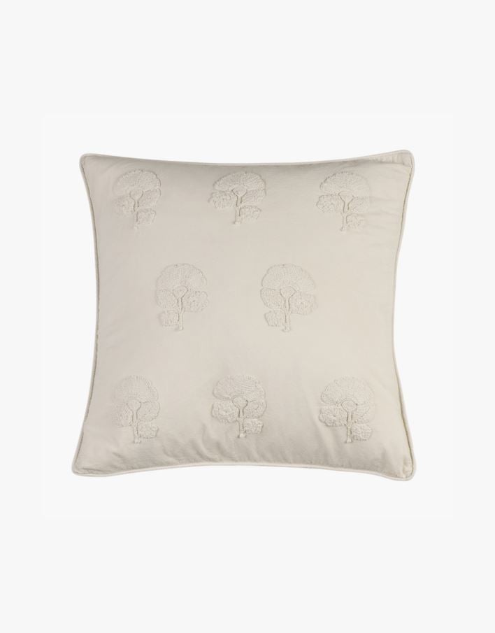 Koristetyynynpäällinen luonnonvalkoinen - 50x50 cm luonnonvalkoinen - 1