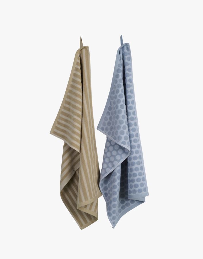 2 kpl keittiöpyyhe sininen - 45x70 cm sininen - 1