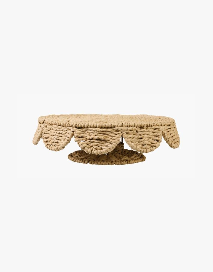 Tarjotin luonnonväri - 27x27x8,7 cm luonnonväri - 1