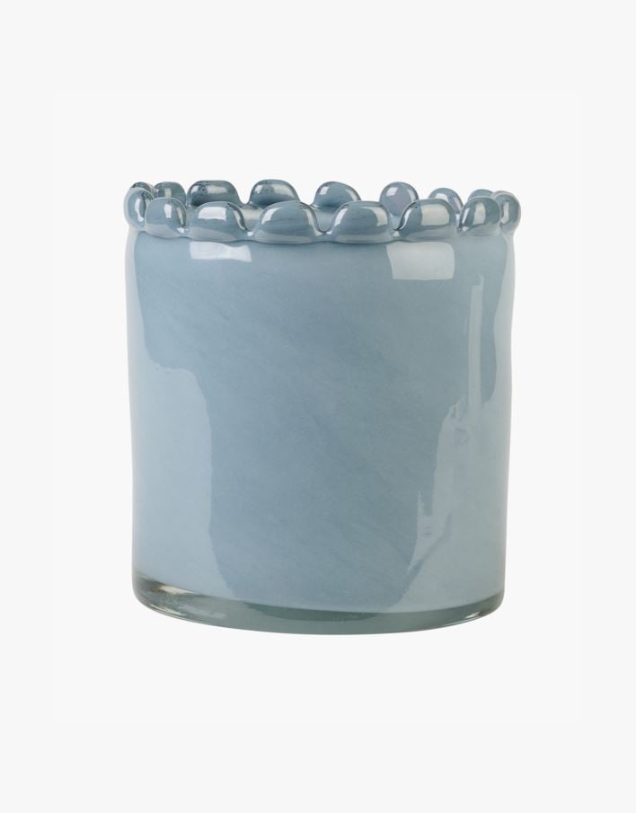 Kynttilälyhty sininen - 12,5x12,5x13 cm sininen - 1
