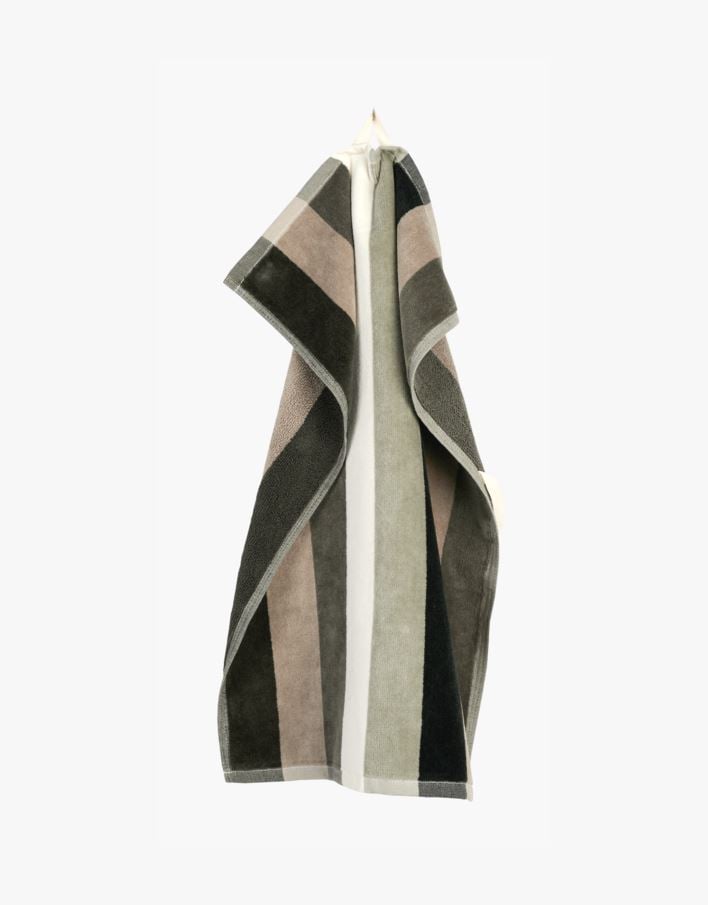 Pyyhe moniväri/vihreä - 40x60 cm moniväri/vihreä - 1