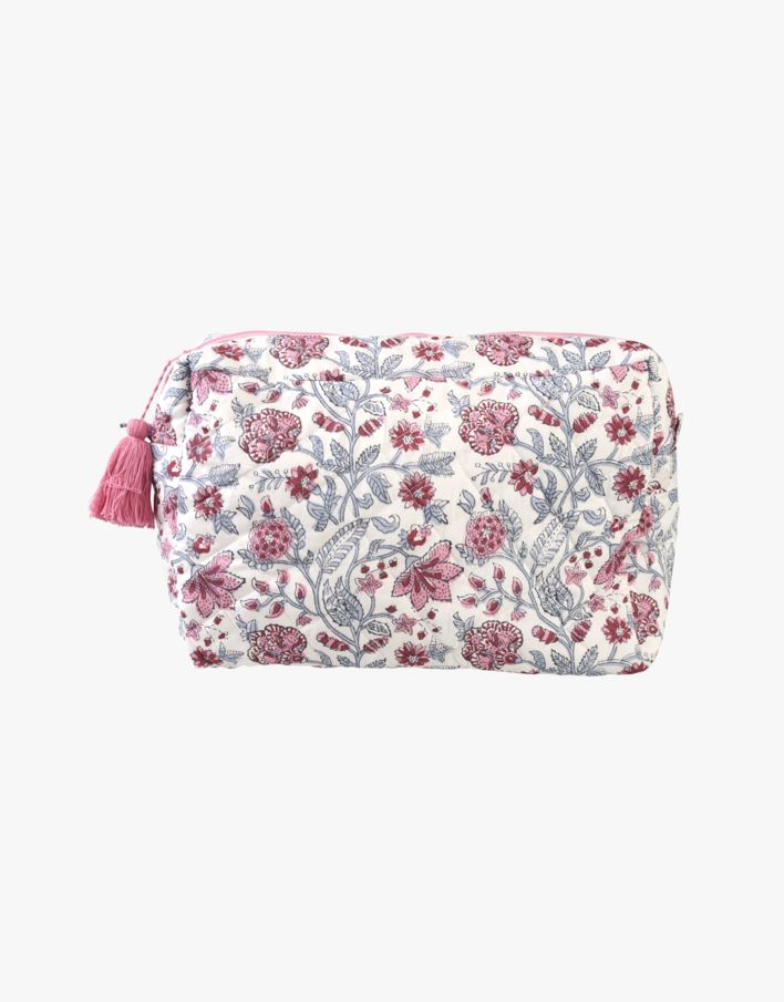 Suuri toilettilaukku moniväri/punainen - 21x34 cm moniväri/punainen - 1