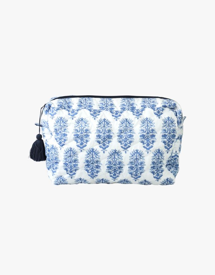 Suuri toilettilaukku sininen - 21x34 cm sininen - 1