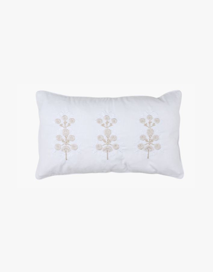 Koristetyynynpäällinen luonnonvalkoinen - 30x50 cm luonnonvalkoinen - 1