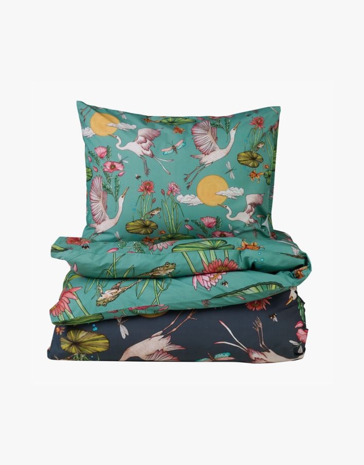 Pussilakanasetti moniväri - 150x210+50x60 cm moniväri - 1