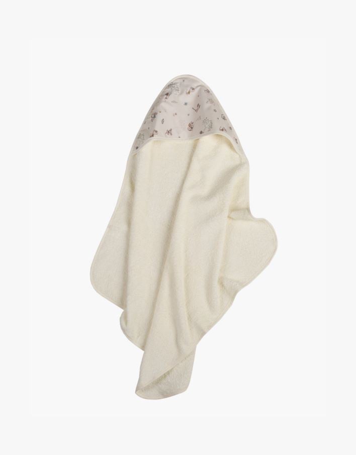 Huppupyyhe moniväri/valkoinen - 75x75 cm moniväri/valkoinen - 1