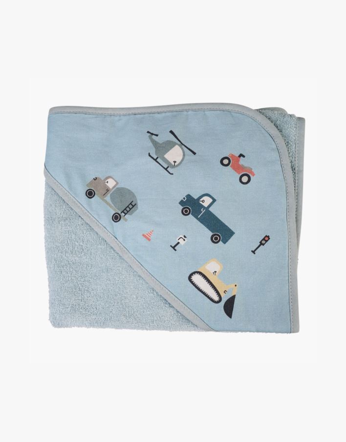 Huppupyyhe sininen - 75x75 cm sininen - 1