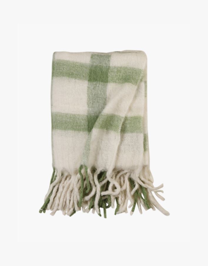 Torkkupeitto moniväri/vihreä - 130x170 cm moniväri/vihreä - 1