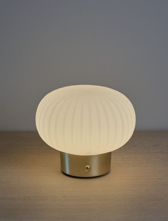 Led-pöytälamppu messinki - 3
