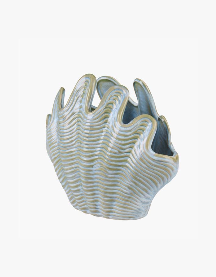 Maljakko moniväri/sininen - 24,5x14x21,5 cm moniväri/sininen - 1