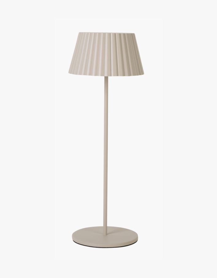 Led-valaisin beige - 37,5 cm ø13,5 beige - 1