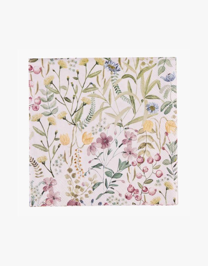 Paperiservetit moniväri - 33x33 cm moniväri - 1