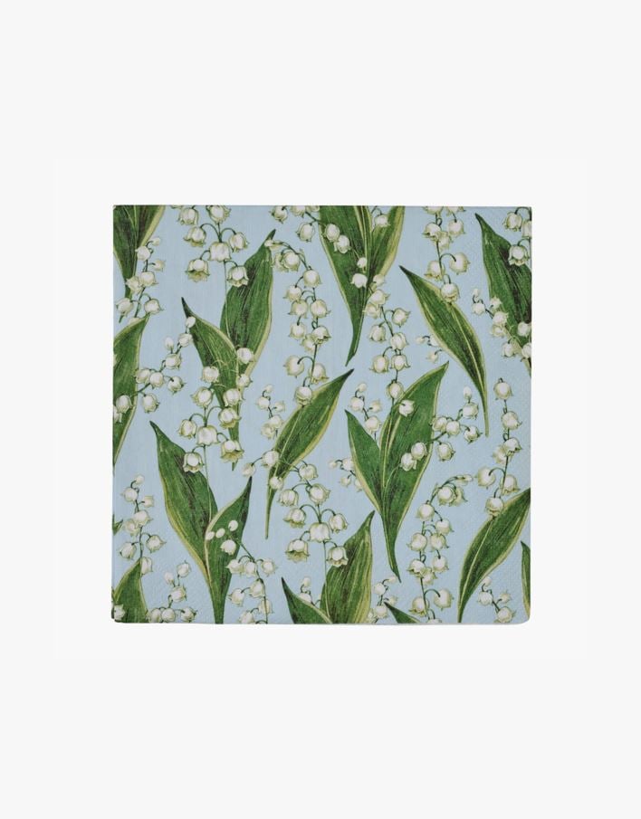 Paperiservetit vaaleansininen - 33x33 cm vaaleansininen - 1