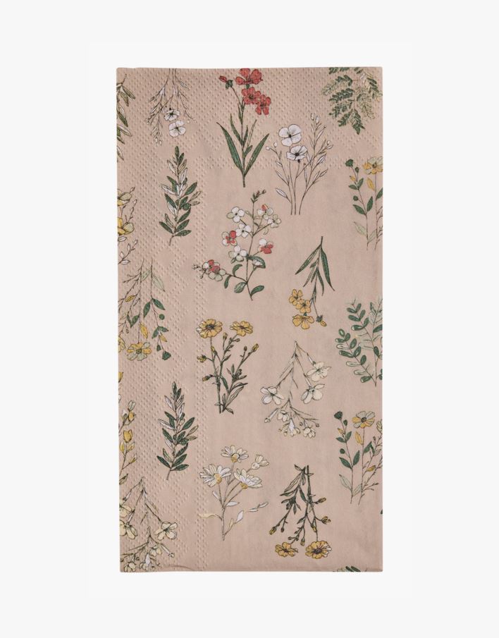 Ruokapaperiservetti moniväri - 33x42 cm moniväri - 1