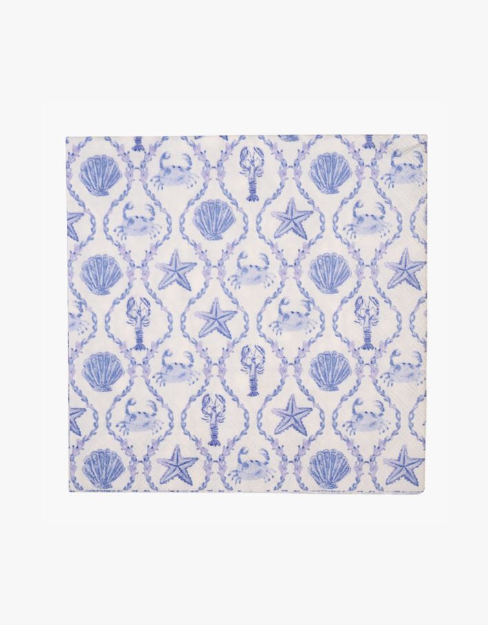 Ruokaservetit sininen - 40x40 cm sininen - 1