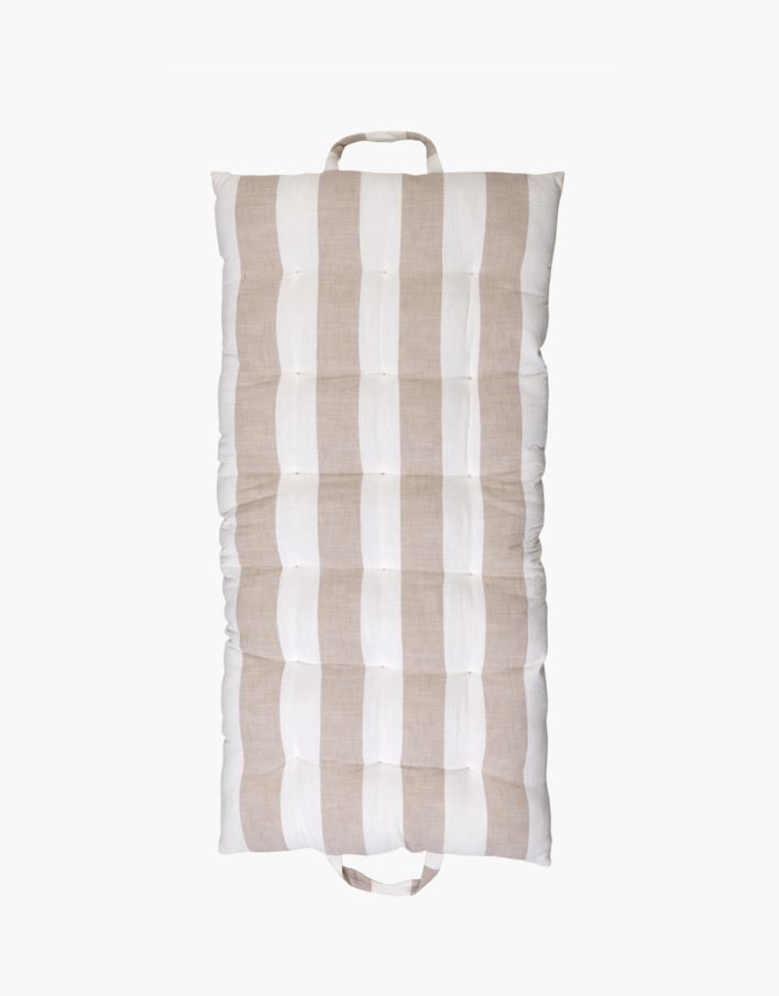 Istuintyyny beige - 60x120x10 cm beige - 1