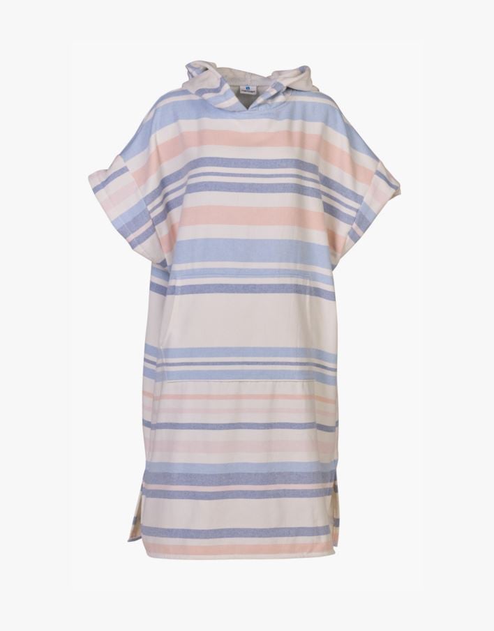 Poncho moniväri/sininen - one size moniväri/sininen - 1