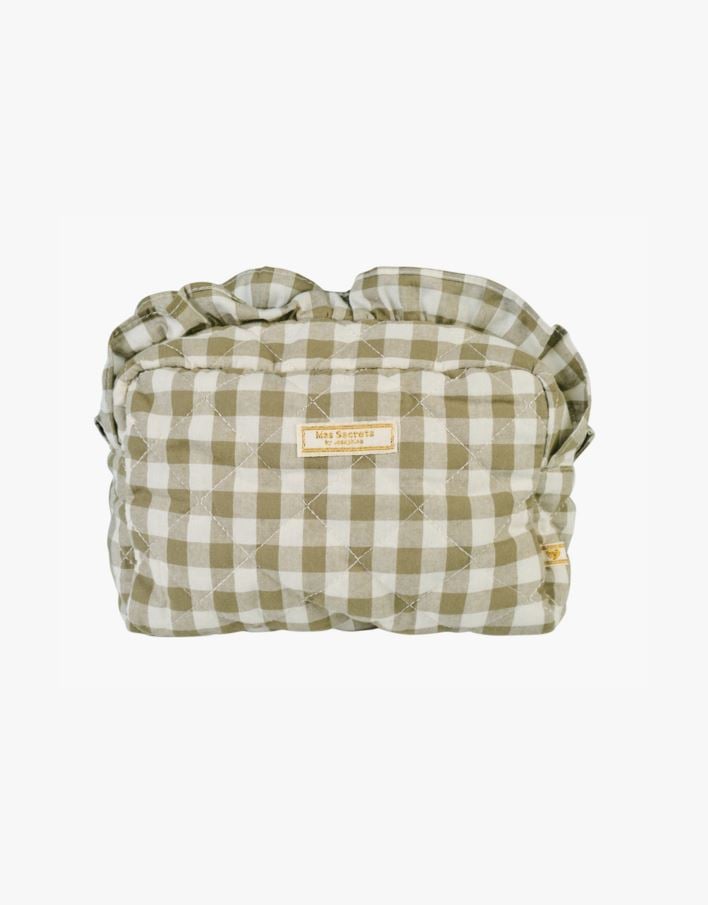 Toilettilaukku oliivinvihreä - 14x20 cm oliivinvihreä - 1